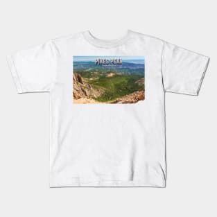 Pikes Peak Colorado Kids T-Shirt